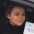 abbie matthews pass driving school student