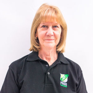 gill king - pass driving shool promotions manager black shirt