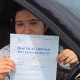 izzy tekagac pass driving school student