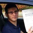 vahid rezai pass driving school student